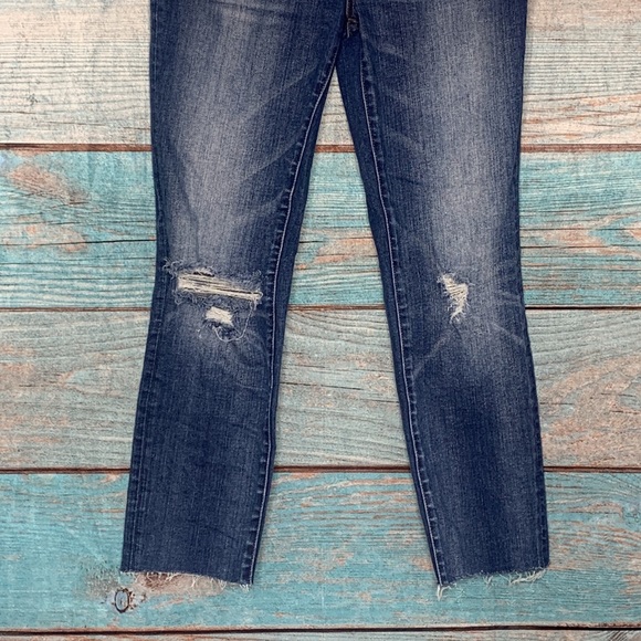 Madewell High Riser Skinny Blue Jeans 27 - Picture 3 of 8